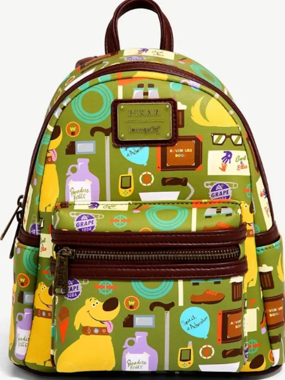 Loungefly Pixar Up Dug  & Knick-Knacks backpack